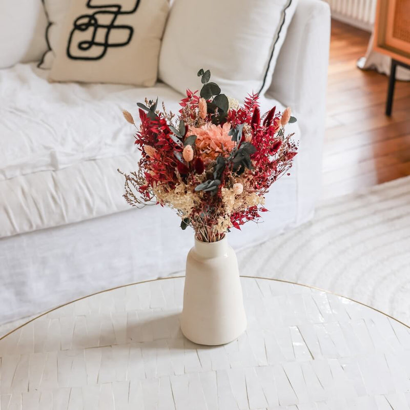 Bouquet fleurs séchées et stabilisées Oscar