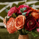 Bouquet fleurs en papier Zao