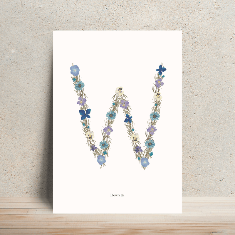 affiche-A4-herbier-lettre-flowrette-bleue