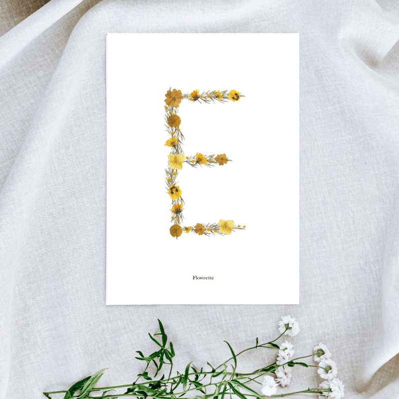 petite-affiche-jaune-herbier-lettre-alphabet
