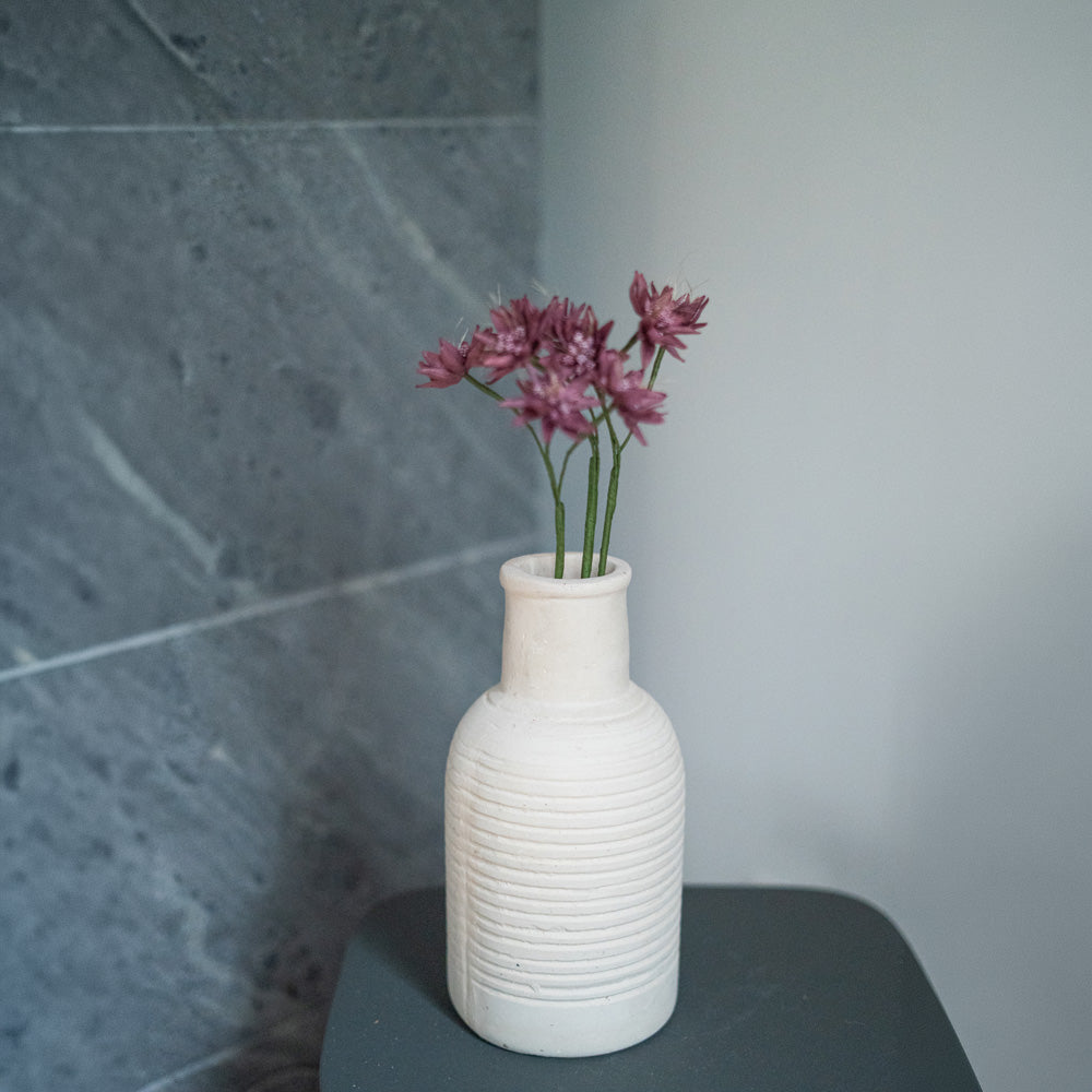 Astrance en papier violet