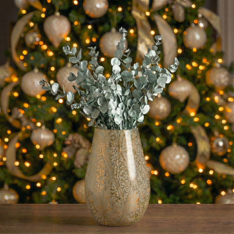 Botte Eucalyptus Espiral Turquoise métallisé