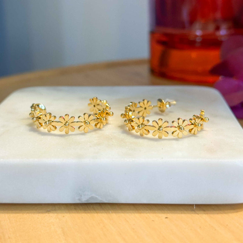 Daisy earrings