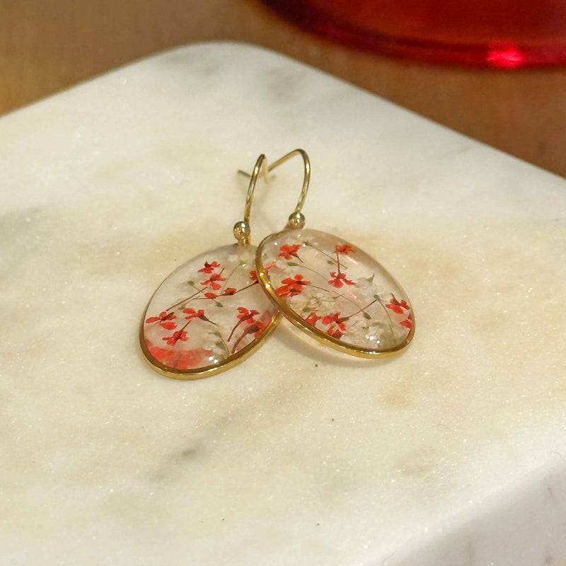 Boucles d'oreilles Capucine