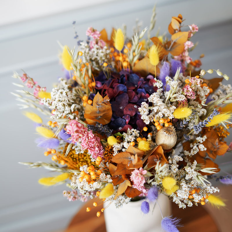 Bouquet fleurs séchées Pagnol