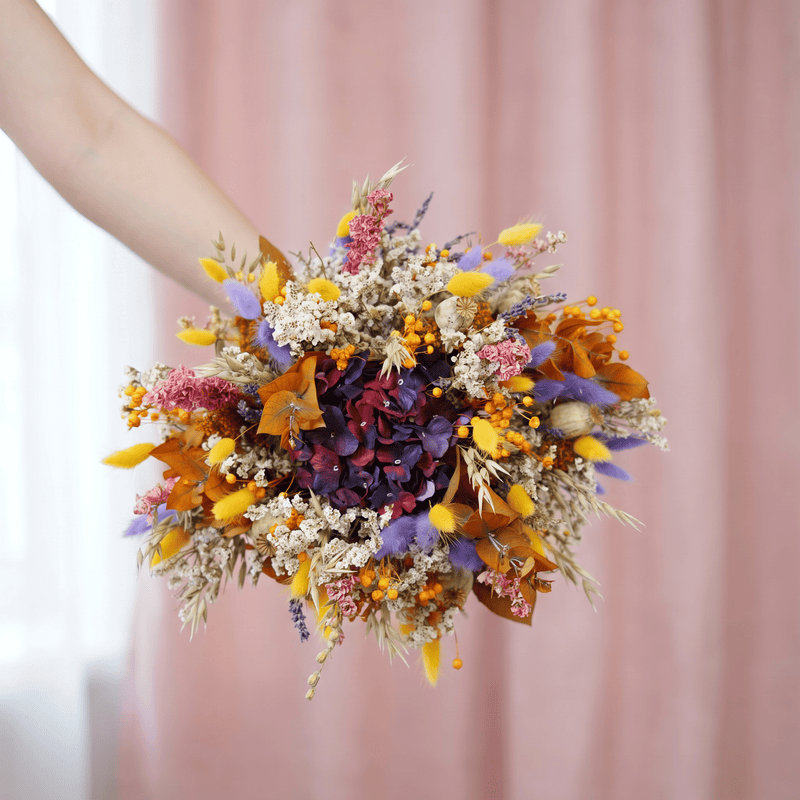 Bouquet fleurs séchées Pagnol