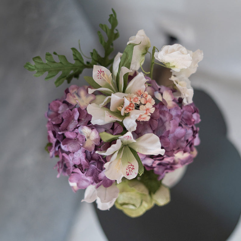 Bouquet fleurs en papier Rodin