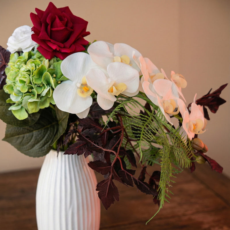 Bouquet de fleurs artificielles Valentine