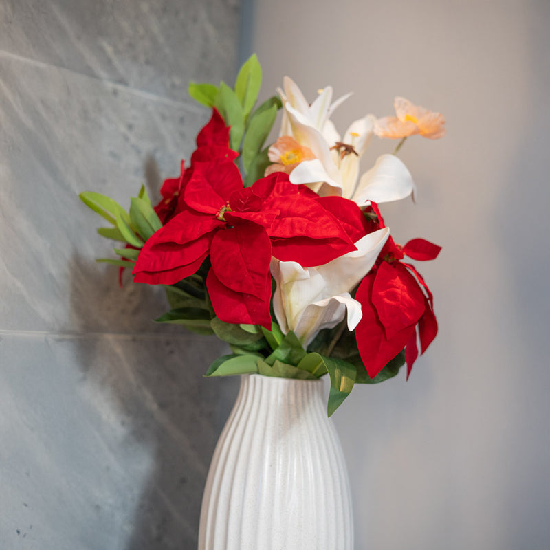 Flowrette bouquet de fleurs artificielles real touch Célestine