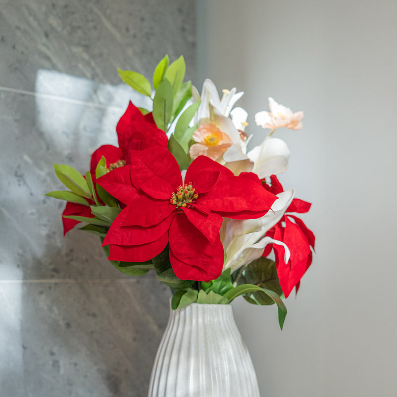 Flowrette bouquet de fleurs artificielles real touch Célestine