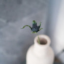 Chardon en papier bleu