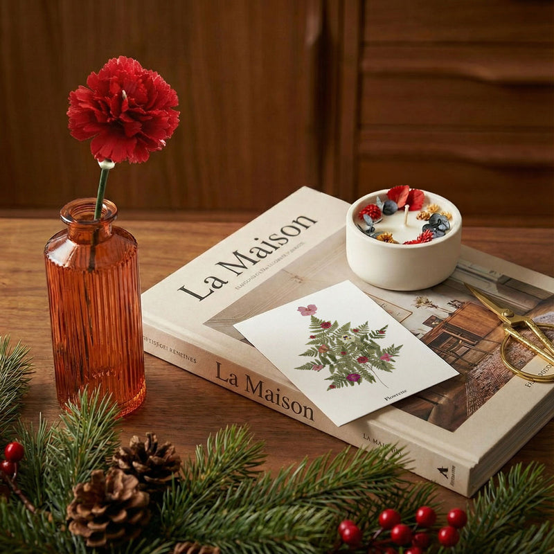 Flowery Christmas box