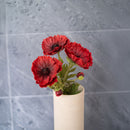 Coquelicot artificiel rouge