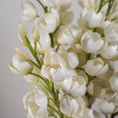 Fleur de Yucca blanche artificielle dans un vase décoratif - Flowrette