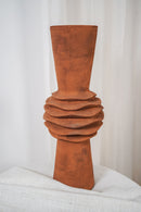 Grand vase Ondine en grès terracotta - Flowrette