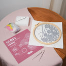 Kit DIY feutrage à l'aiguille Hortensia - Flowrette