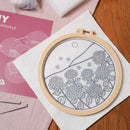 Kit DIY feutrage à l'aiguille Hortensia - Flowrette