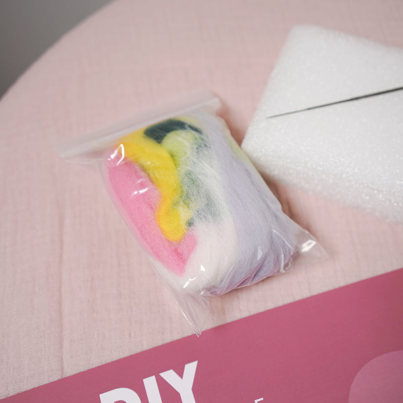 Kit DIY feutrage à l'aiguille Hortensia - Flowrette