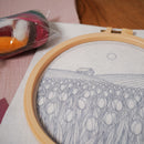 DIY needle felting kit Tulips