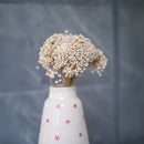 Botte de marcela séchée, détail des petites fleurs blanches naturelles - Flowrette