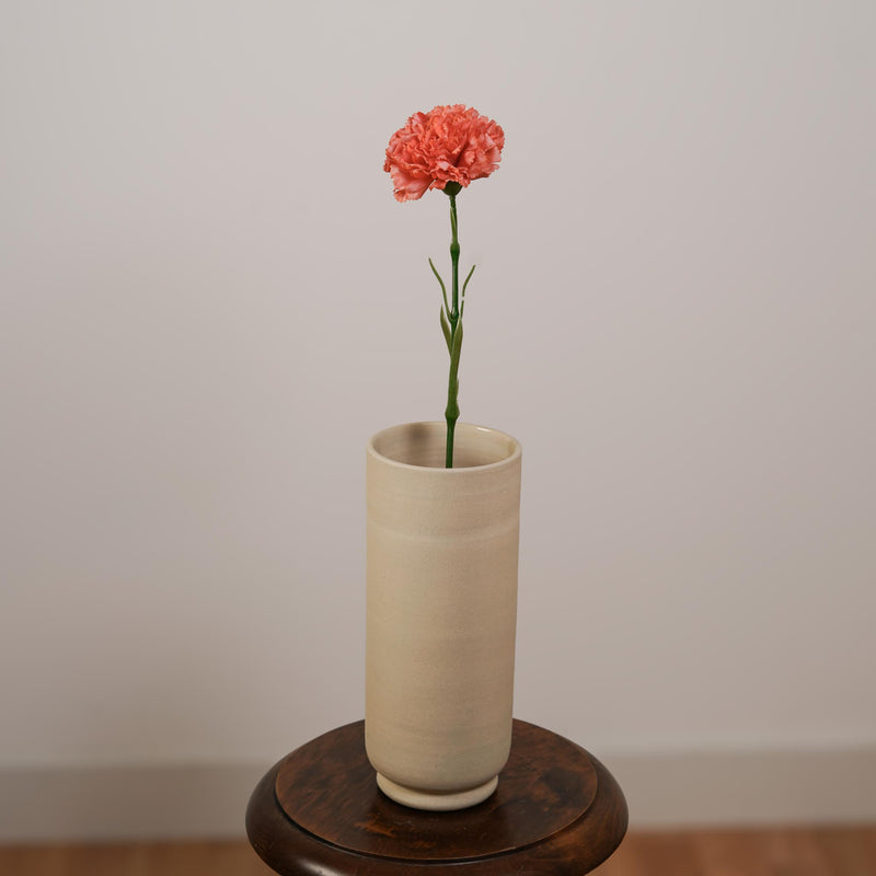 Oeillet artificiel corail, détail de la texture réaliste - Flowrette