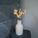 Orchidée Vanda en papier jaune