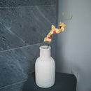 Orchidée Vanda en papier jaune