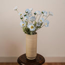 Pavot artificiel bleu, vue d'ensemble de la tige fleurie - Flowrette