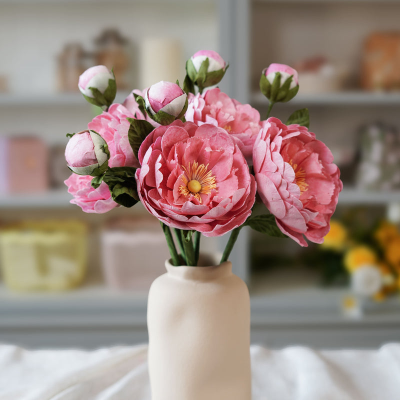 Pivoine rose foncé