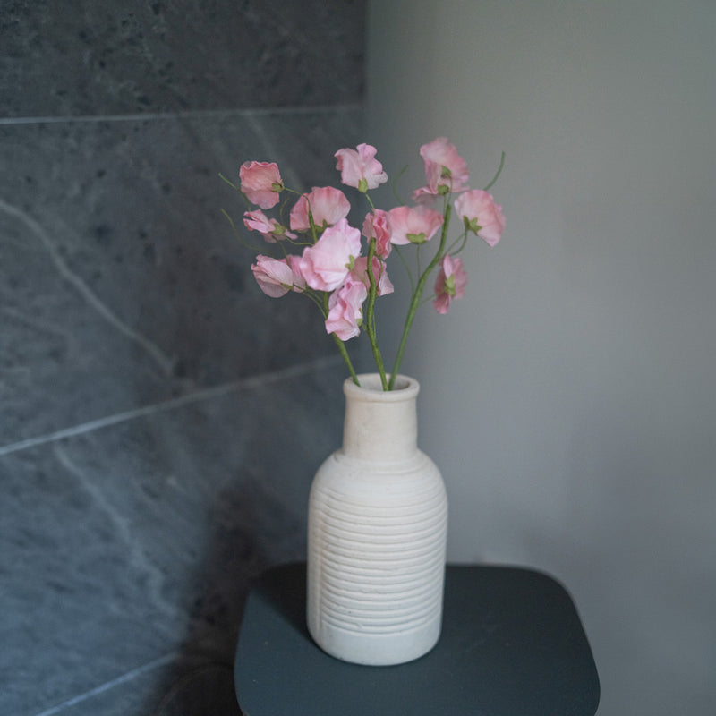 Pois de senteur en papier rose clair