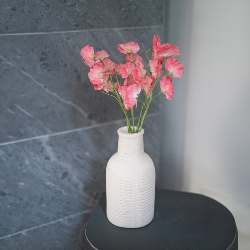 Pois de senteur en papier rose foncé