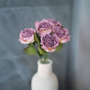 Rose Lady en papier violet