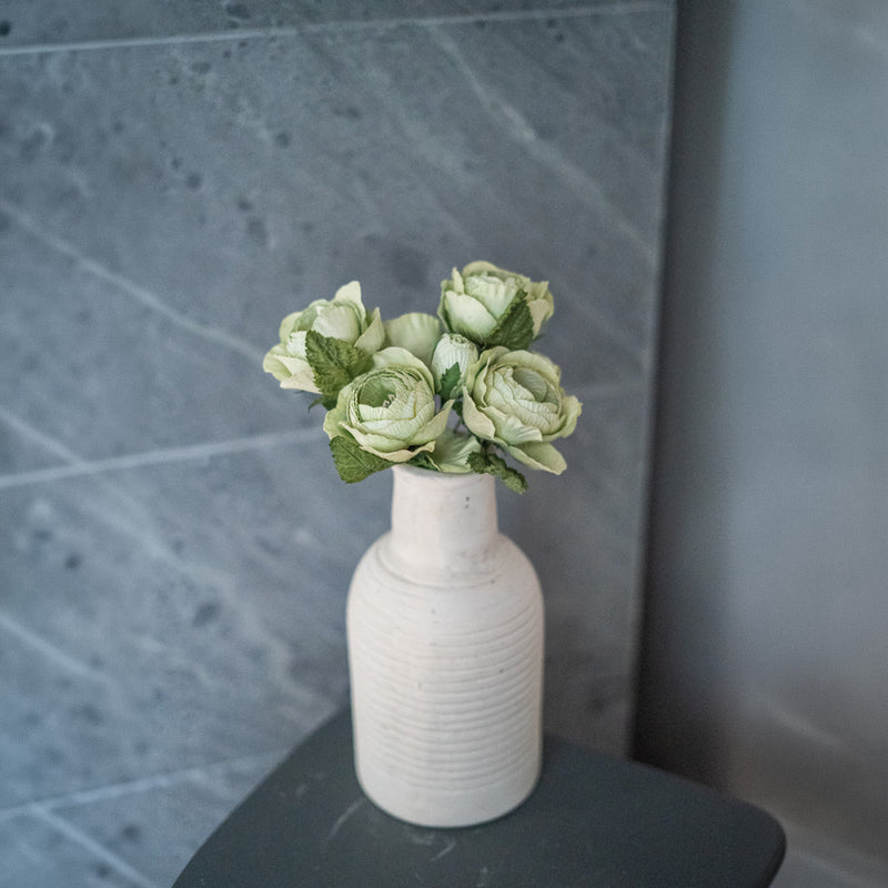 Rose queen en papier vert