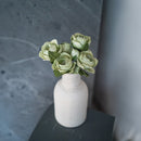 Rose queen en papier vert