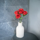 Rose rouge en papier