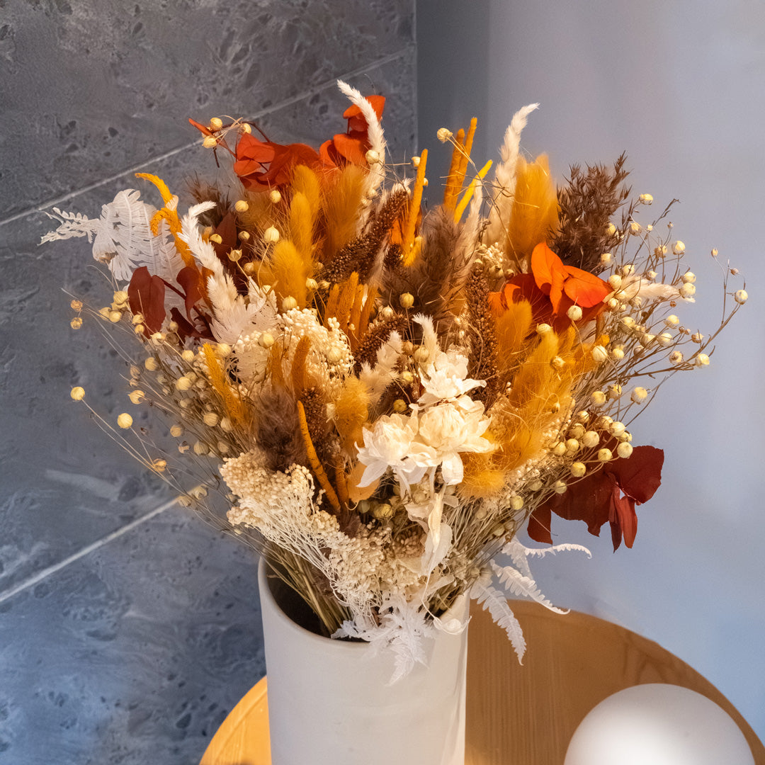 Flowrette Bouquet de fleurs séchées de l'automne Théodore