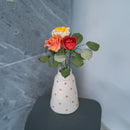 Trio de roses en papier