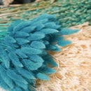 Assortiment de bottes de fleurs séchées bleu turquoise - Flowrette — visuel 4