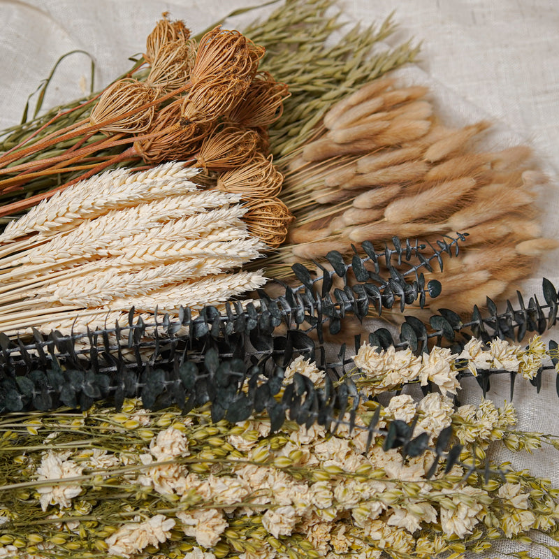 Assortiment de bottes de fleurs séchées naturelles - Flowrette — visuel 4