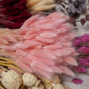 Assortiment de bottes de fleurs séchées rose beige rouge - Flowrette — visuel 4