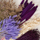 Surtido de ramos de flores secas moradas - Flowrette