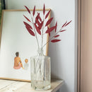 Bambou en papier rouge