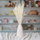 Botte de lin blanc séché en bouquet de fleurs séchées Flowrette