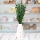 Botte de lin vert foncé séché en bouquet de fleurs séchées Flowrette