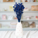 Botte de nigelle orientalis bleue séchée en bouquet de fleurs séchées Flowrette