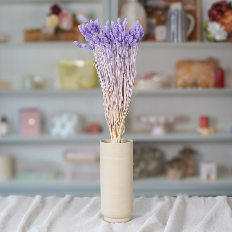 Botte de phalaris lilas séché en bouquet de fleurs séchées Flowrette
