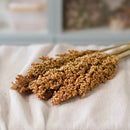 Botte de sorghum naturel séché dans un vase Flowrette