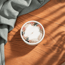 Bougie fleurie menthe et basilic - Flowrette