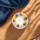 Bougie Violette des bois vue d'ensemble packaging - Flowrette