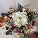 Bouquet mixte Colette, composition florale de fleurs en papier et séchées - Flowrette